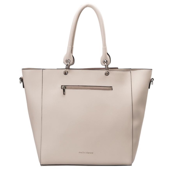 TESSA VEGAN LEATHER LARGE TOTE BAG - Picture 5 of 7